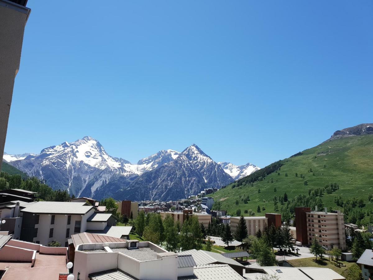 1 A 4P Exclusif Classe ** Balcon & Vue Apartment Les Deux Alpes Exterior foto